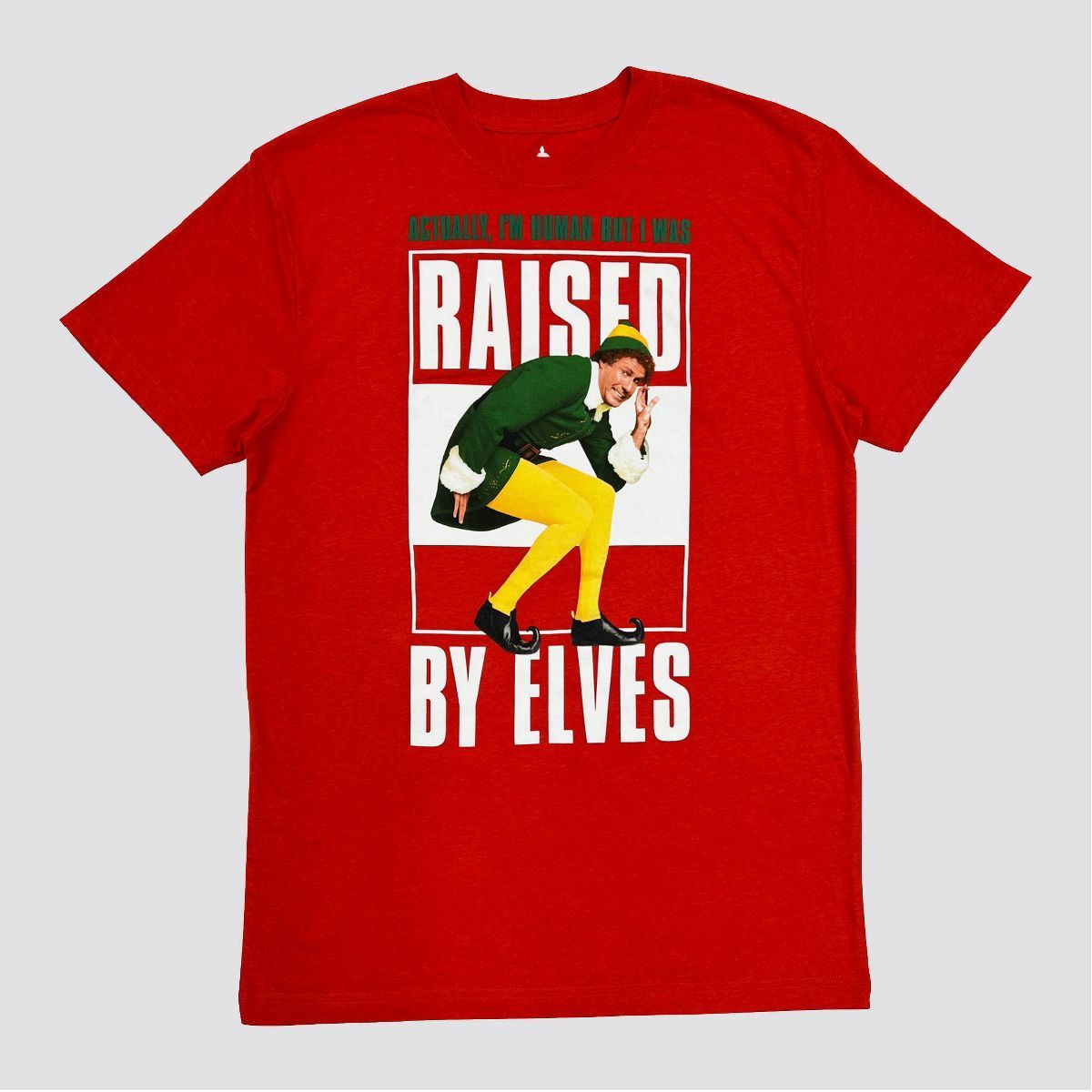 Men's Elf Short Sleeve Graphic T-Shirt - Red | Target
