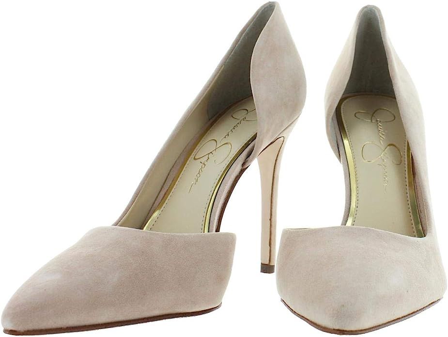 Jessica Simpson Women's Pheona Pointed Toe Slip-On Pump | Amazon (US)