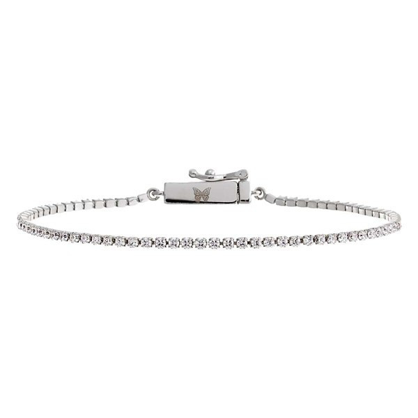 By Adina Eden Classic Brass Thin Tennis Bracelets | Scheels