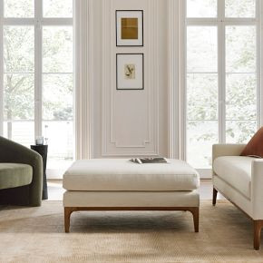 Parker Ottoman | West Elm (US)