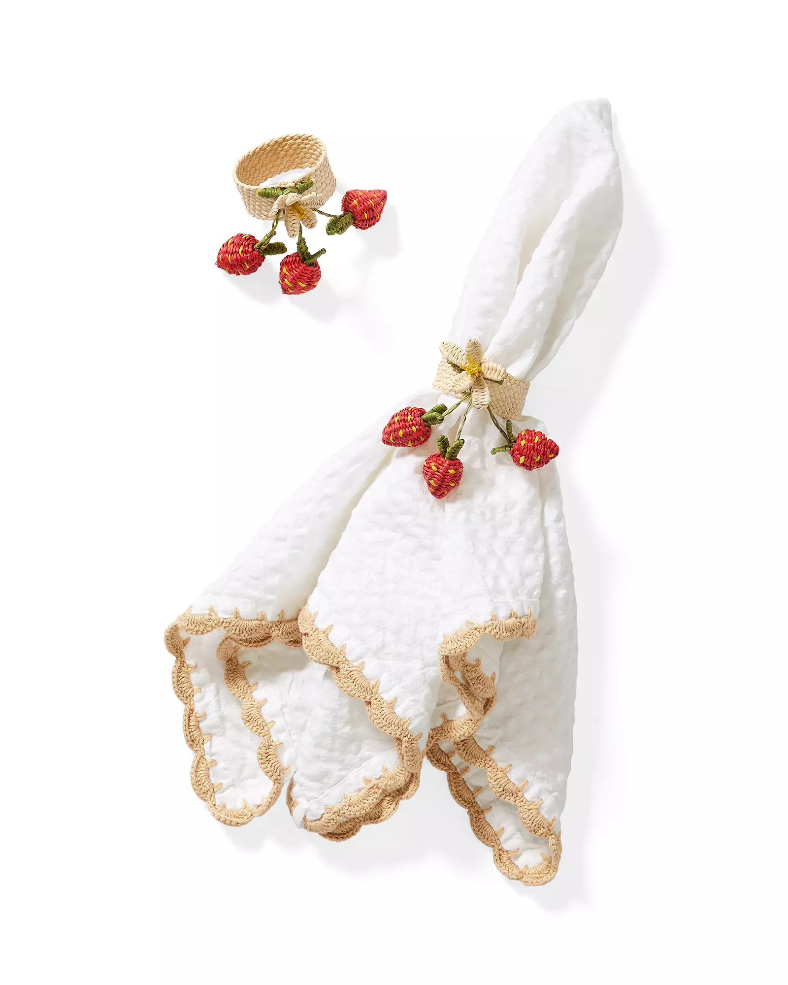 Handwoven Napkin Rings (Set of 2) | Serena and Lily