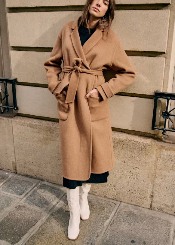 Mederick Coat - Camel - Sézane | Sezane Paris