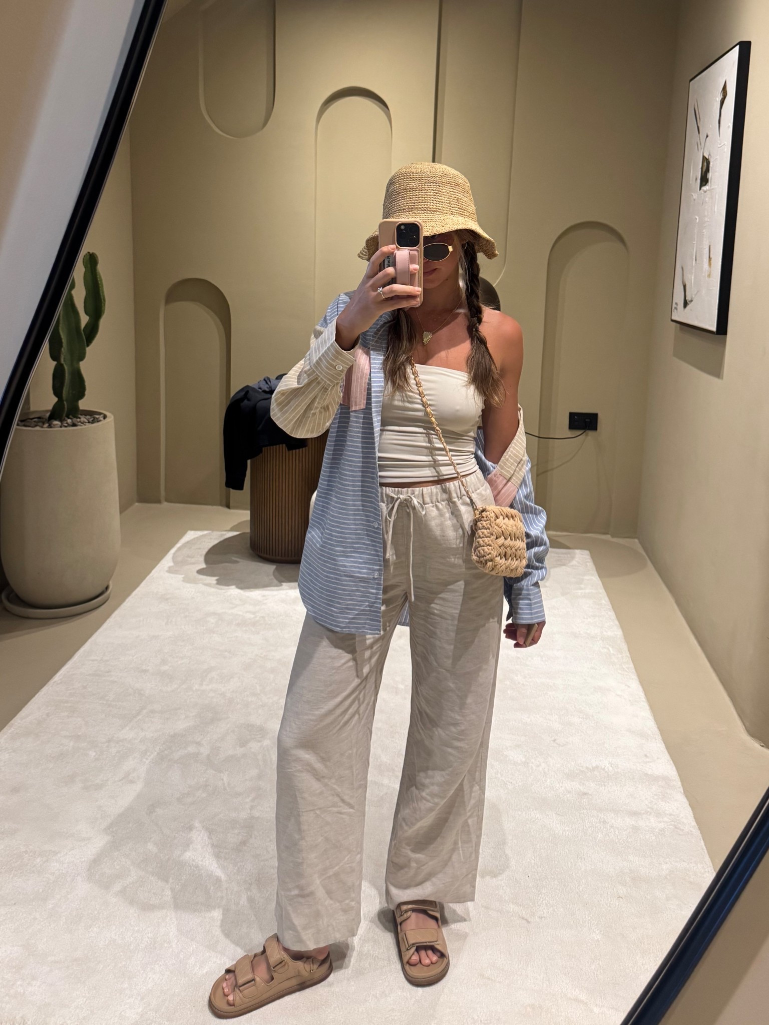 Greece outfit 

Love these linen pants

#LTKSummerEdit #LTKTravel