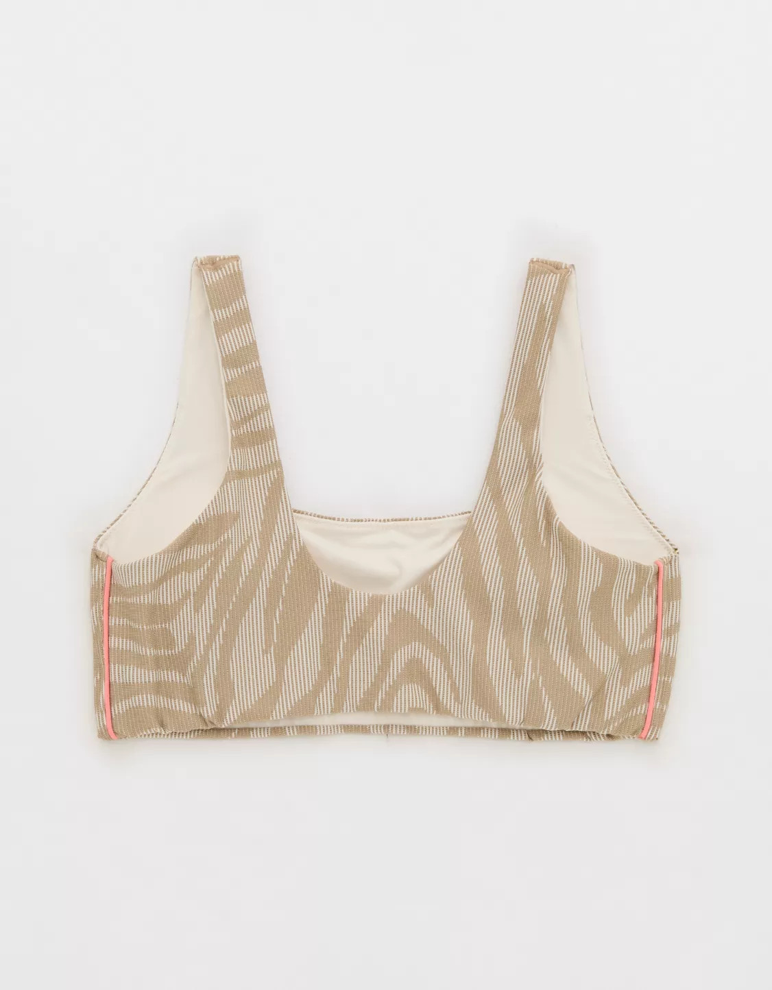 OFFLINE By Aerie Stripe Rib Classic Sports Bra | Aerie
