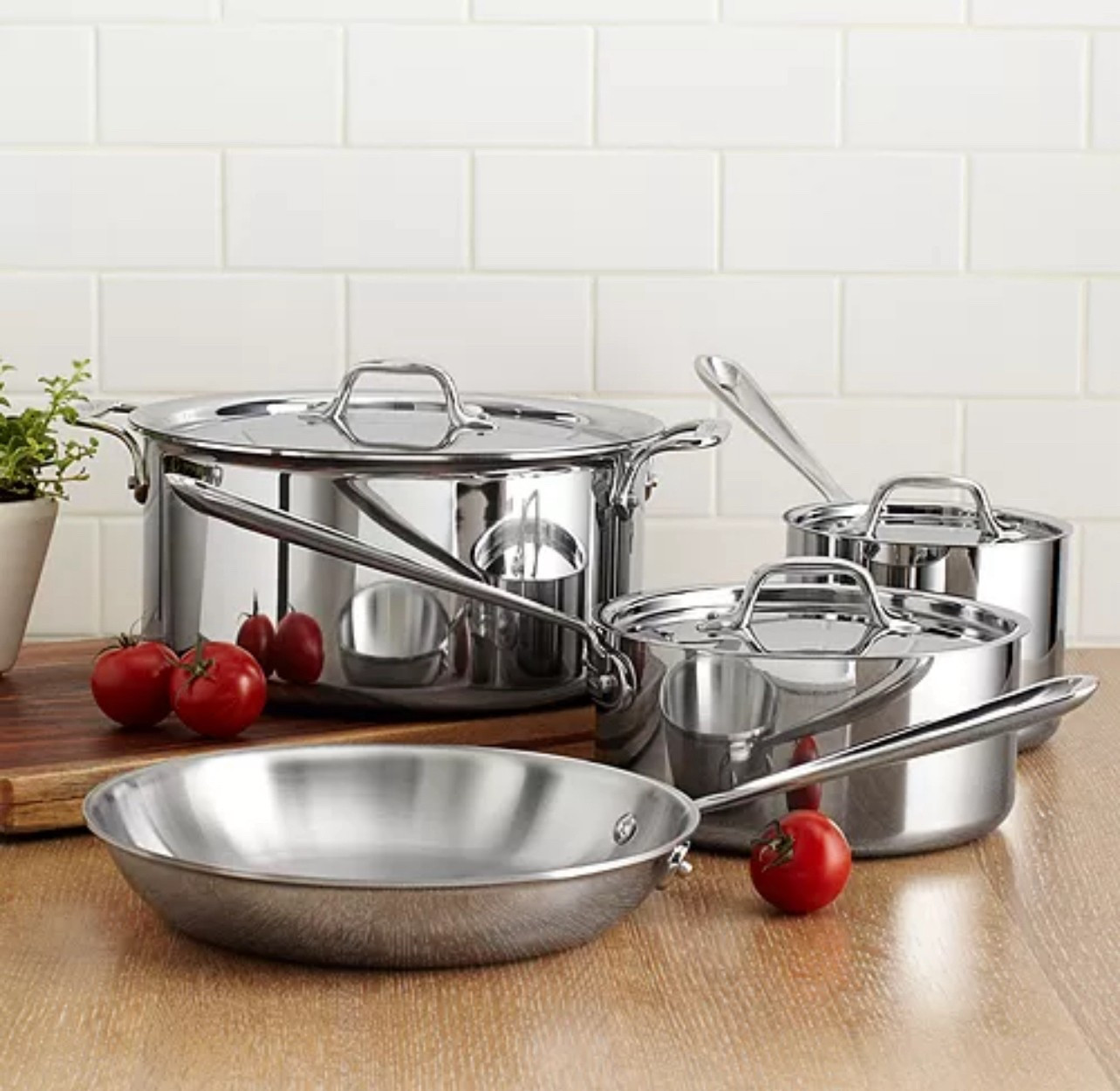 Stainless Steel 7-Piece Cookware Set - Exclusive

#LTKStyleTip #LTKHome