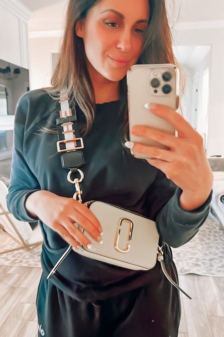 Welcome to my purse collection: The Snapshot crossbody bag by Marc Jacobs! I wanted an elevated small crossbody that I could run to the gym with as well as use for date night. I love the signature Marc Jacobs strap and that I can wear this as a clutch as well. 
.
.
.
.
.
.
#snapshot #giftsforher #crossbody #marcjabobs #springtrends #momstyle #casualstyle 

#LTKstyletip #LTKFind #LTKitbag