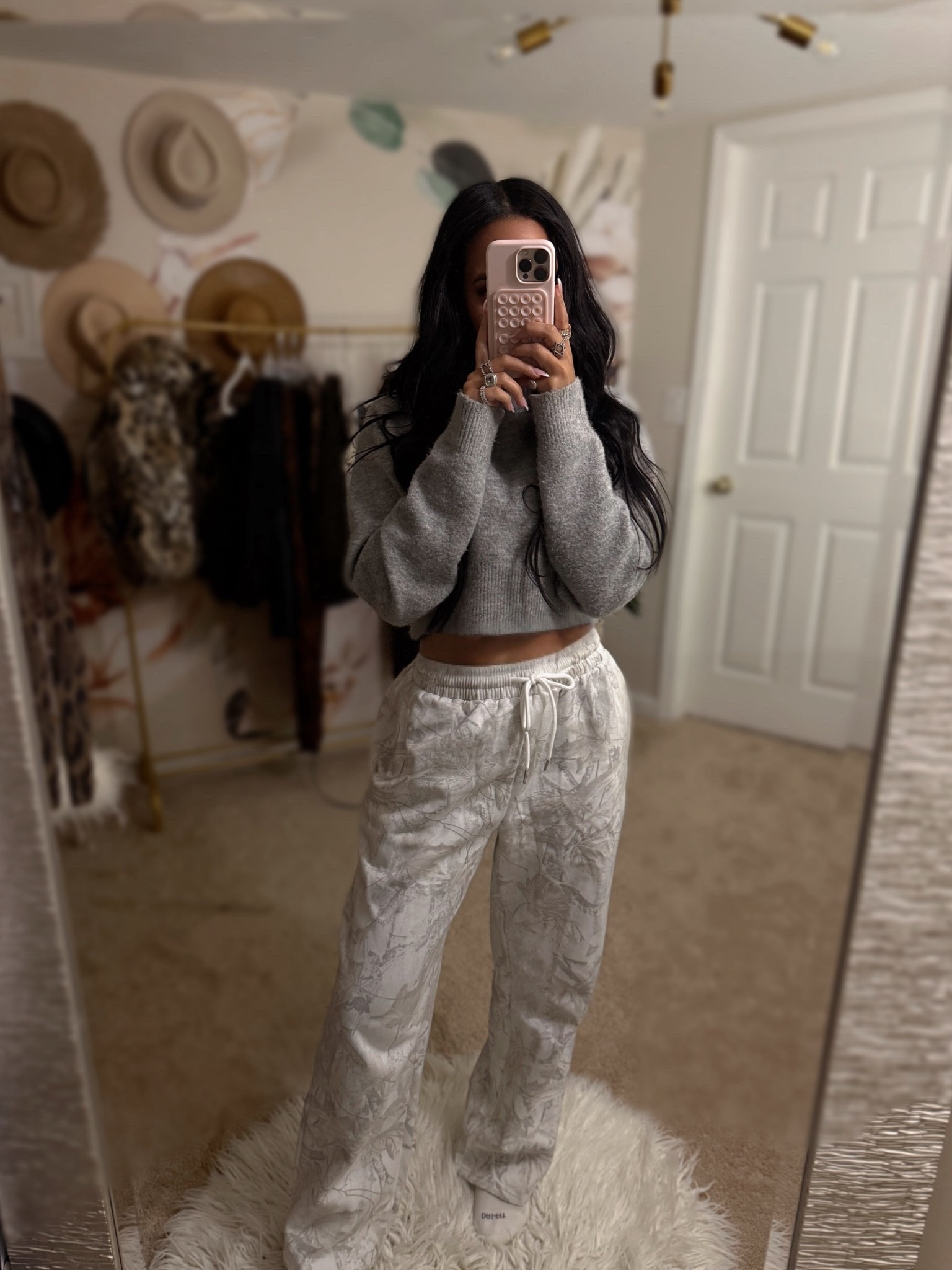 My favorite sweatpants right now! From Amazon. Wearing size small. 

#LTKFindsUnder50 #LTKPetite #LTKSaleAlert