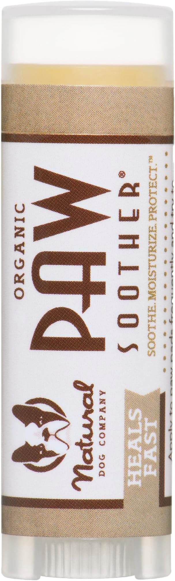 Natural Dog Company Paw Soother Balm, Travel Stick, 0.15 oz, Dog Paw Cream and Lotion, Moisturize... | Amazon (US)