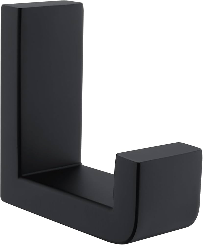 Angle Simple Towel Hook Matte Black, 304 Stainless Steel L Shape Robe Hook, Coat Hook for Bathroo... | Amazon (CA)