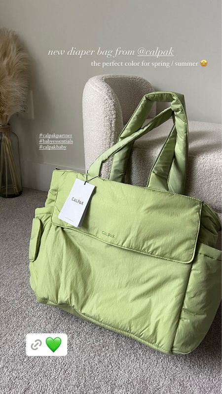 Calpak dropped a baby collection and it’s 10/10 !! Obsessed with this lime green for summer & spring 💚🌺🤩

#LTKkids #LTKbaby #LTKtravel