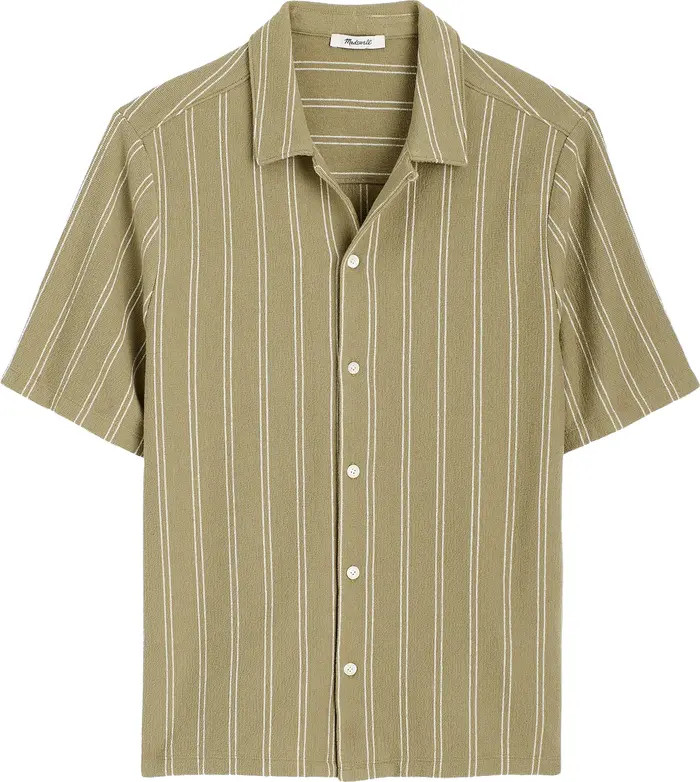 Madewell Textured Camp Shirt | Nordstrom | Nordstrom