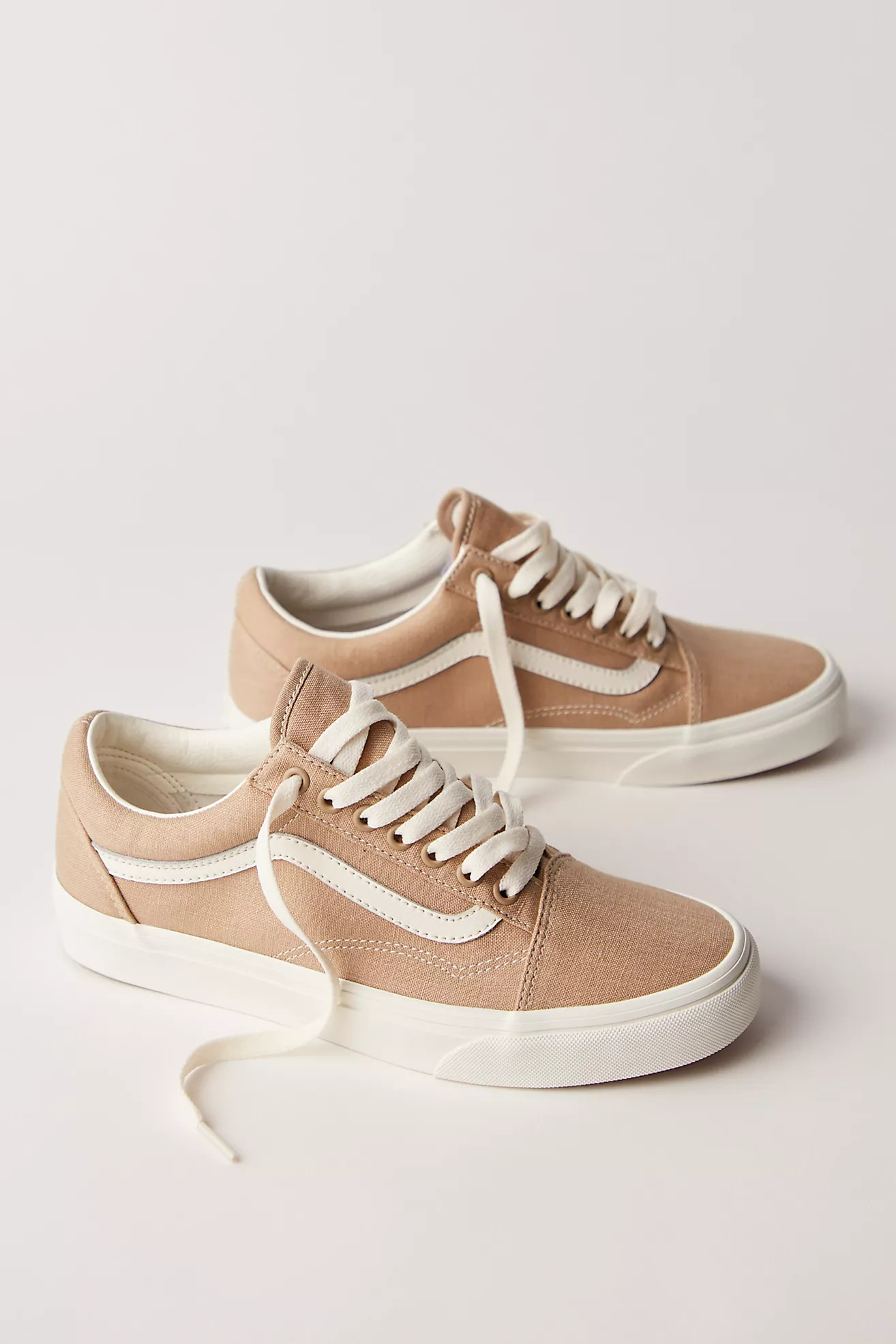 Vans Old Skool Linen Sneakers | Free People (Global - UK&FR Excluded)
