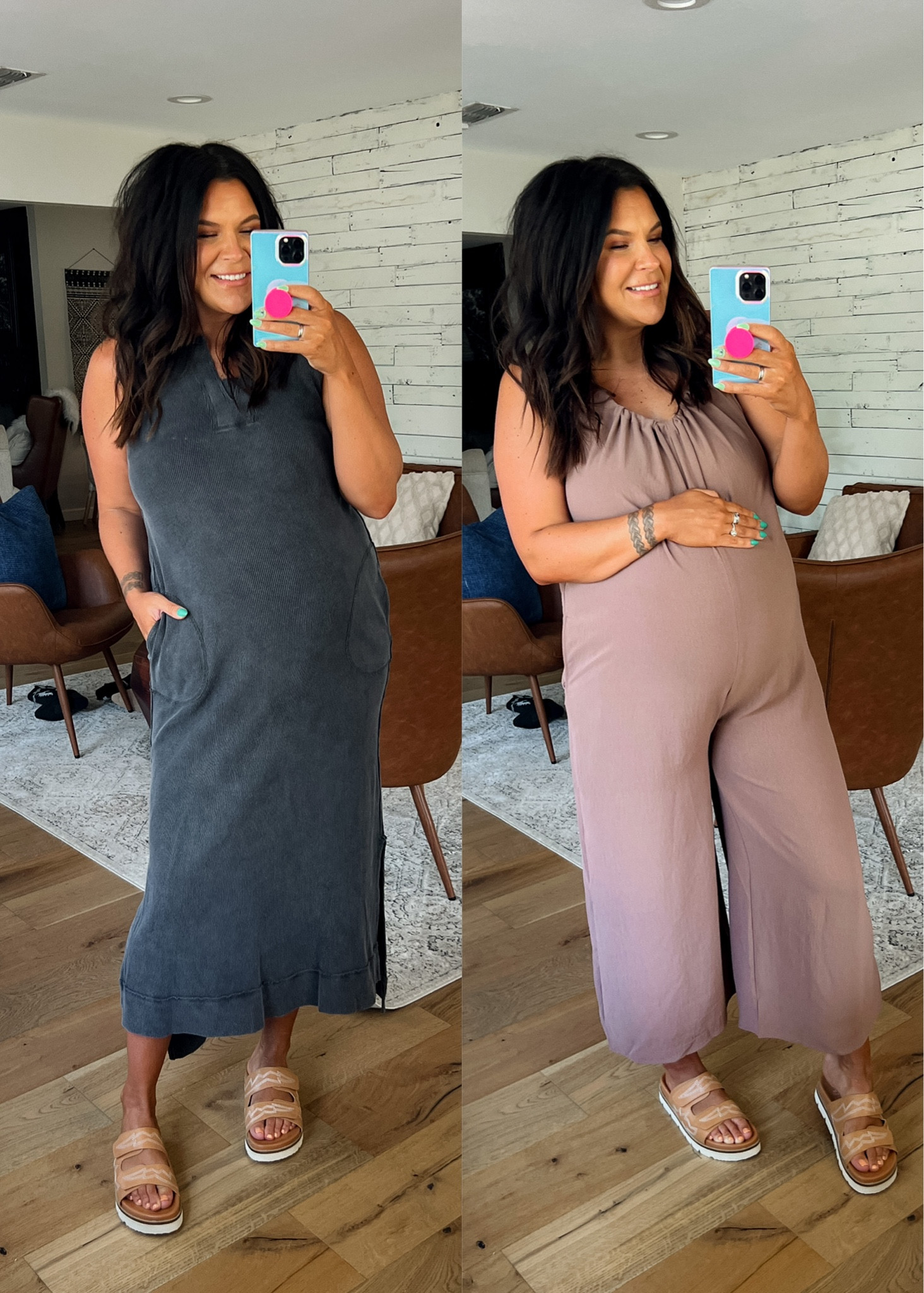 New pink lily bump friendly finds:
Wearing a large in all
Sandals: TTS
Use code: BWC20

#LTKsalealert #LTKshoecrush #LTKbump