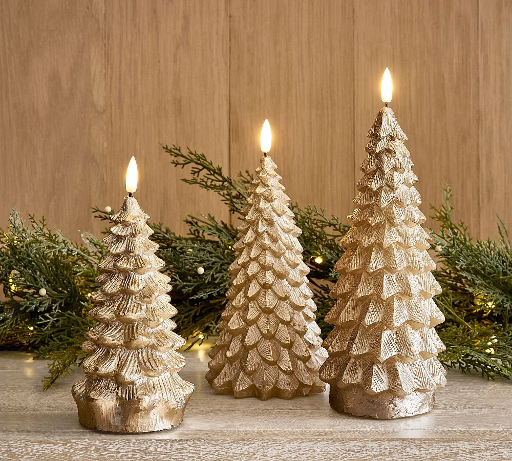 Standard Flameless Tree Candle | Pottery Barn (US)