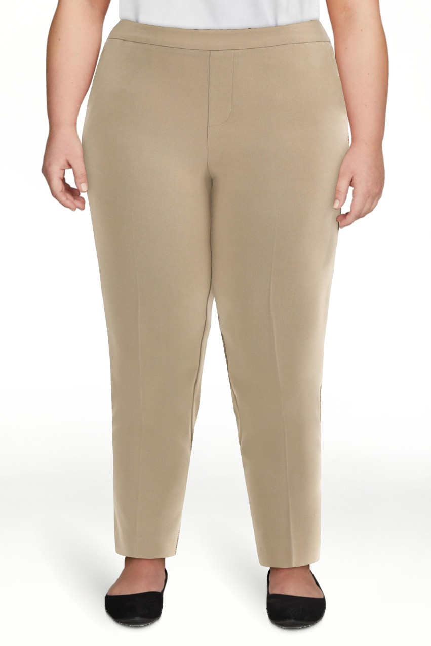 Time and Tru Women's Tapered Pull on Pants, 27" Inseam, Sizes XS-XXXL | Walmart (US)