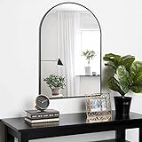NeuType Arched Wall Mirror, 36"x24" Wall Mirrors for Living Room, Bedroom, Bathroom, Washroom, Hangi | Amazon (US)