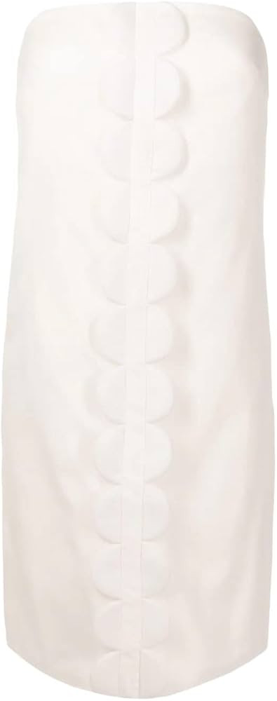 Amazon.com: Adriana Degreas, Bubble Strapless Short Dress, Small, Off White : Luxury Stores | Amazon (US)