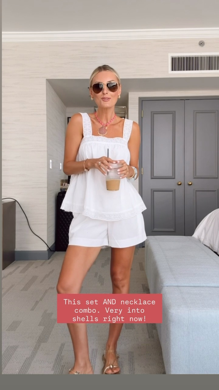 This matching set is an Amazon find! So many accessories you could add to elevate this look! Wearing S.

Loverly Grey, Amazon find, Amazon fashion, white matching set, summer fashion, summer outfit ideas

#LTKootd #LTKSeasonal