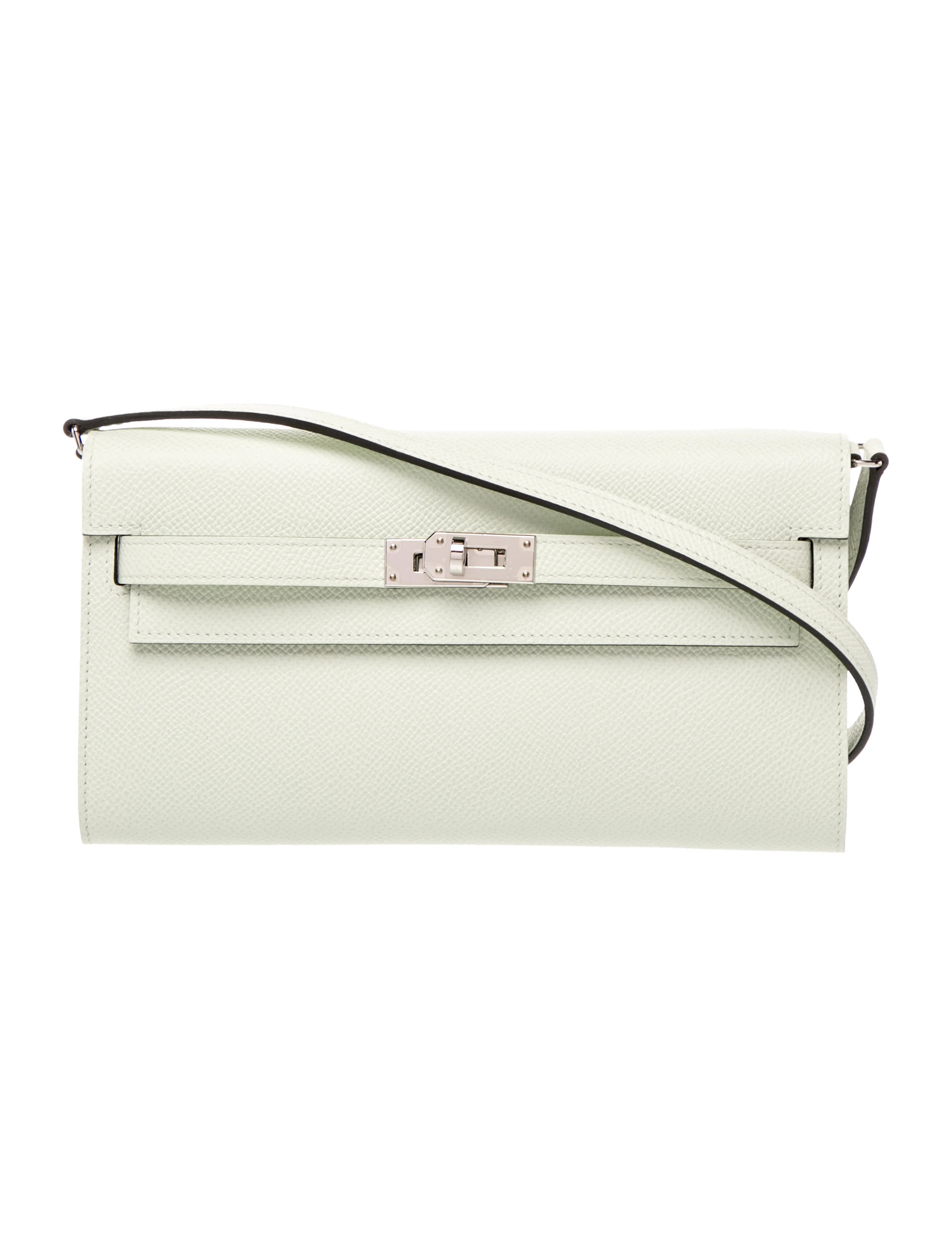 2023 Epsom Kelly to Go Wallet on Strap | The RealReal