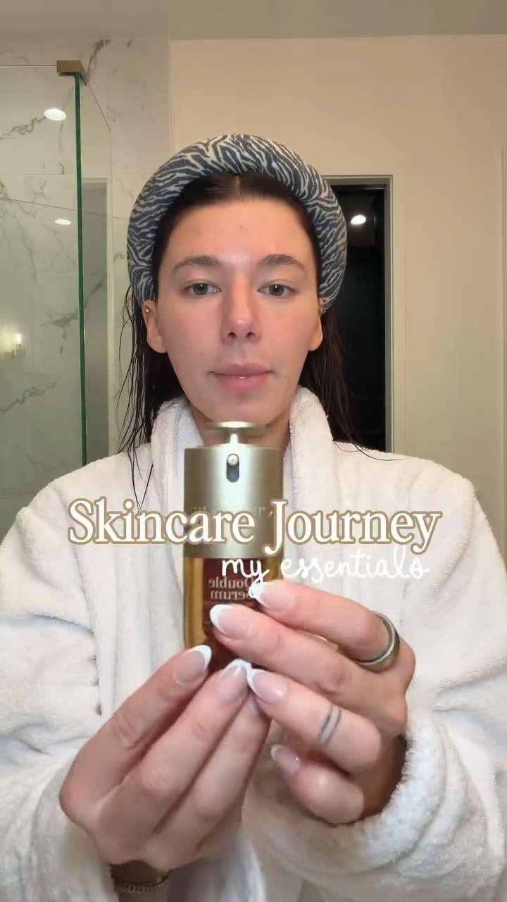 My skincare holy grail 🙏 @clarinsusa 

 #ClarinsPartner #LTKgrwm #LTKselfcare #LTKBeauty