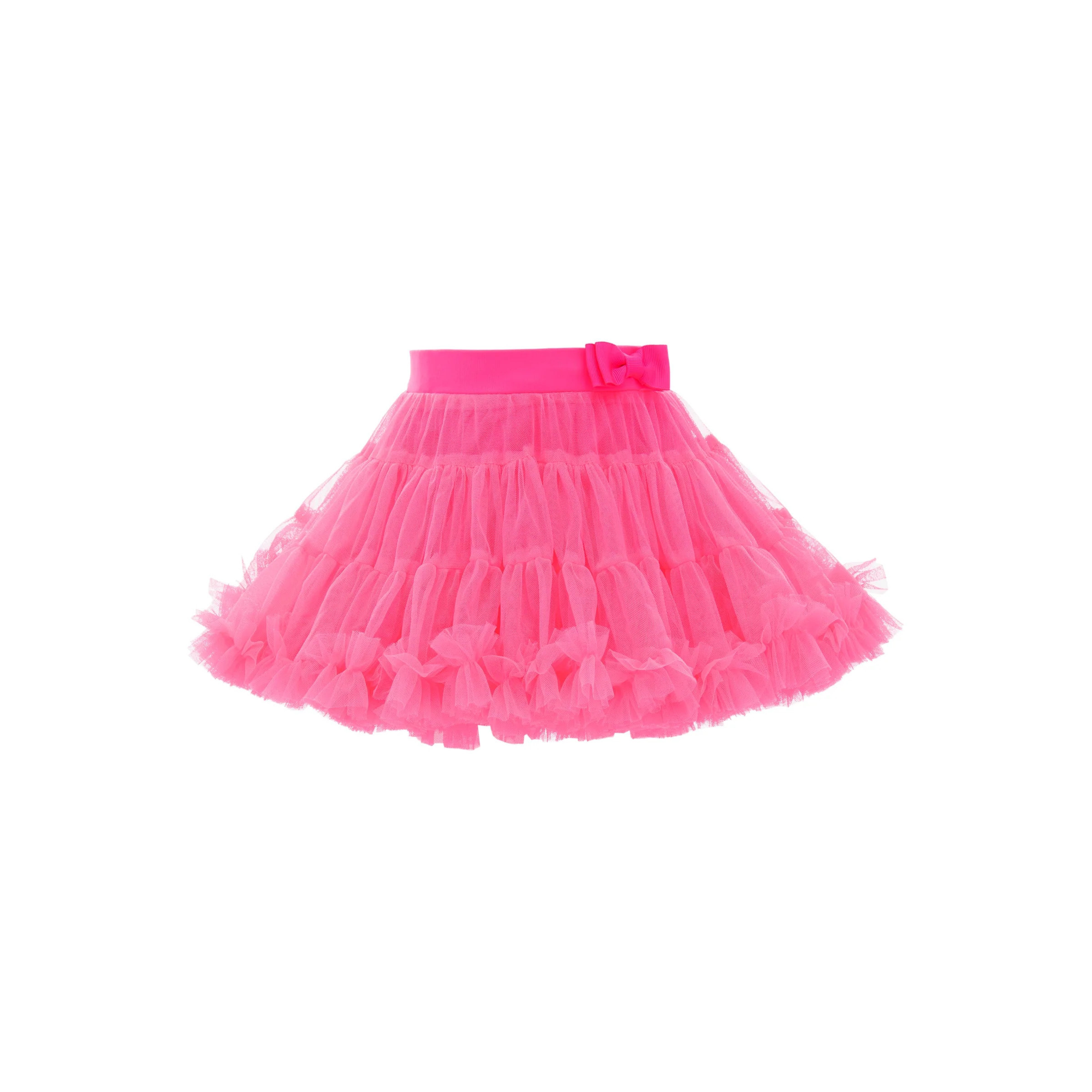 Pink Neon Bow Tutu Skirt | Shop Simon