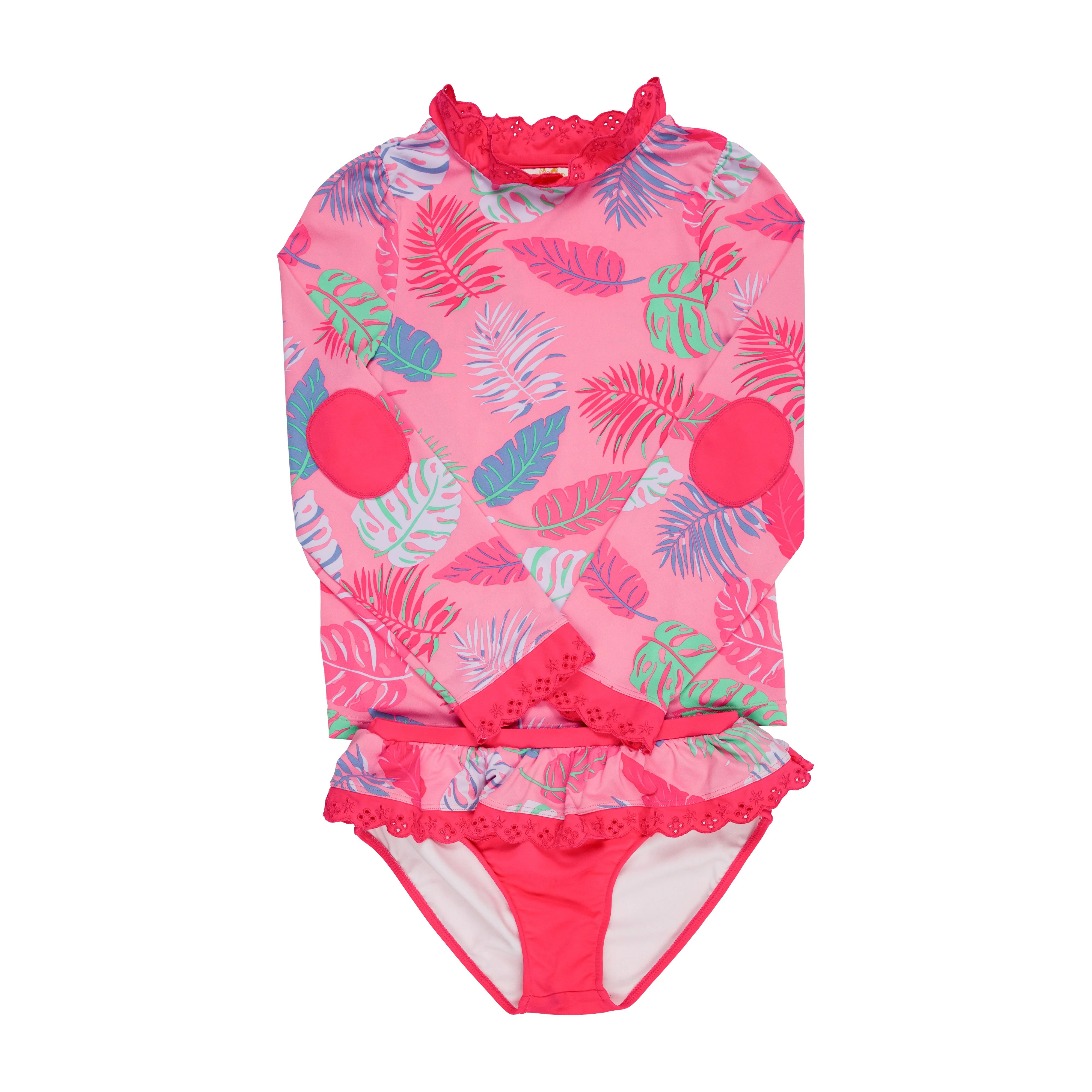 Wave Spotter Swim Set - Caicos Canopy with Pompano Punch | The Beaufort Bonnet Company