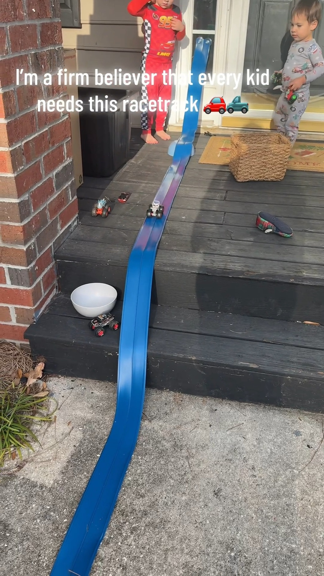 By far one of the easiest, funnest, awesomest toys my children own! Endless possibilities 🚗🏎️

I swear every kid needs this racetrack for their monster trucks and cars!! 



#LTKmomlife #LTKHoliday #LTKGiftGuide