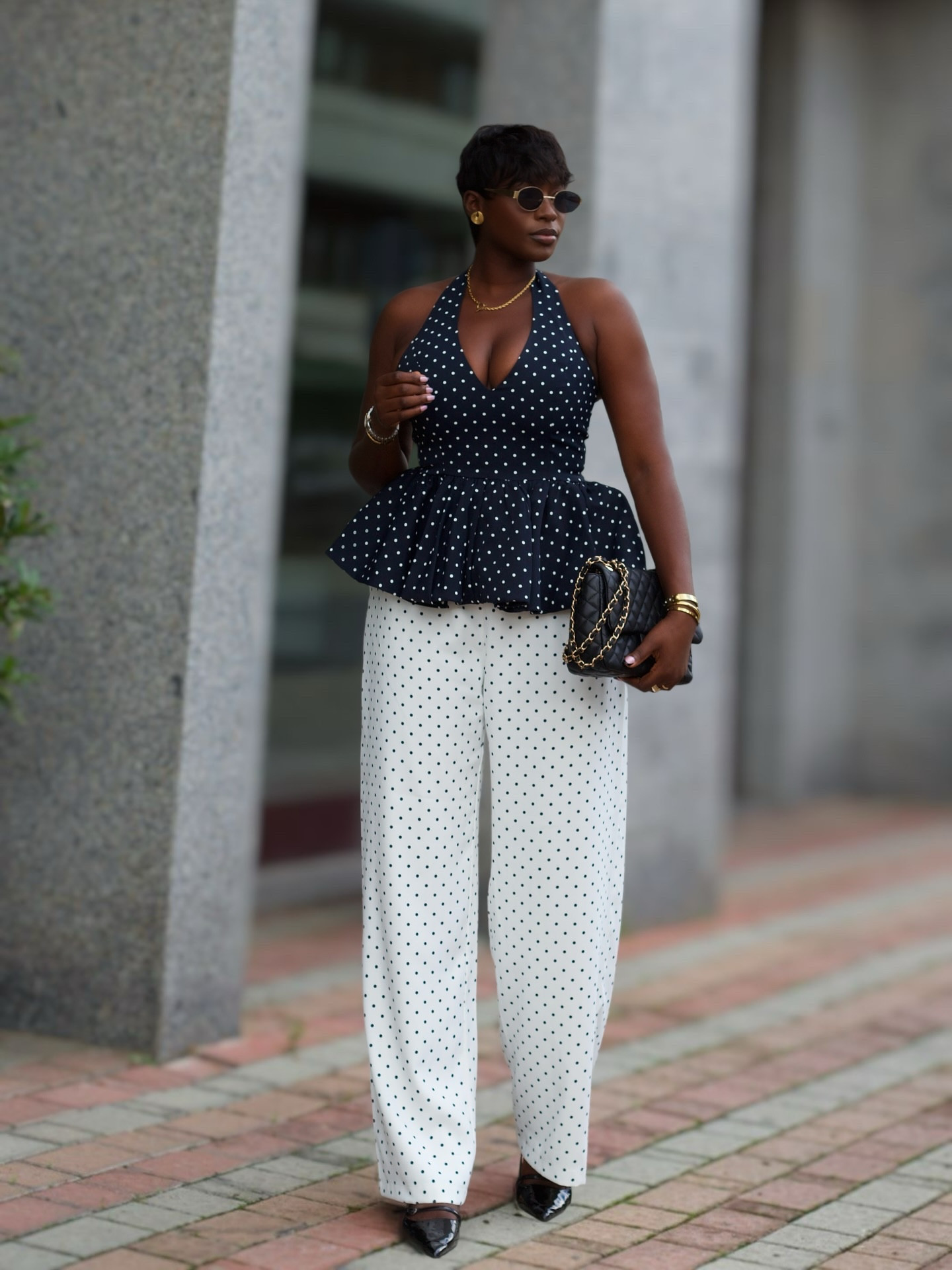 Summer is not over yet — I’ll keep serving looks until it is.  Outfit from @oddmuselondon 

#polka #polkadot #explore #elegant #fashion #ａｅｓｔｈｅｔｉｃ #oldmoneystyle 

Your fav slide ?

#LTKFashionMonth #LTKeurope