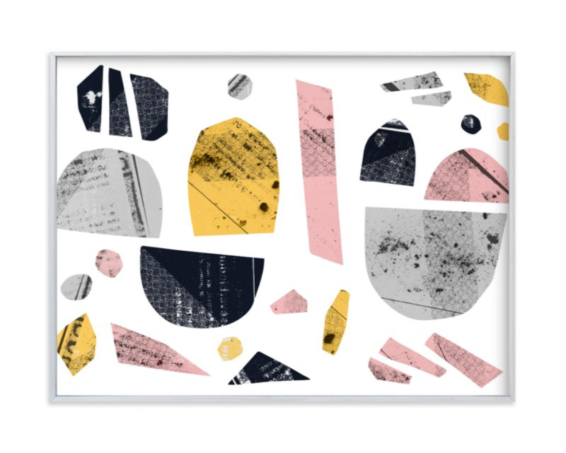 Boats on a river | Minted