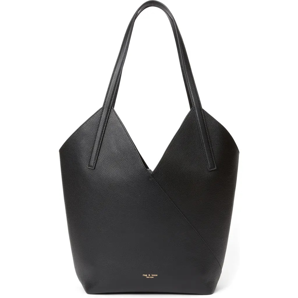 rag & bone Alix Leather Tote in Black at Nordstrom | Nordstrom