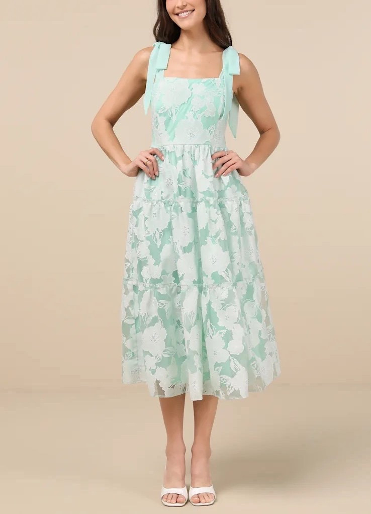 Enjoy all spring and summer events in the Proof of Perfection Blue Floral Tiered Tie-Strap Midi Dress. This beautiful floral dress is ON SALE and under $80. 

Keywords: Spring dress, spring dresses, women spring dresses, spring outfits, women spring outfits, women Easter dresses, Easter dresses, Easter dress women, summer dress, garden party, spring parties, day dates, date night outfits, floral print dress, floral print maxi dress, floral print midi dress, 3D floral dress, wedding guest, wedding guest dress, spring wedding guest, summer wedding guest, mini dress, floral appliqué dress, 3D floral appliqué midi dress, 3D floral appliqué mini dresss



#LTKSpringSale 

#LTKTravel #LTKWedding