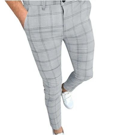 Bospose Fashion Pants Womens Plaid Dress Pants Women Pants Casual Work Ski Pants Women Business Pant | Walmart (US)