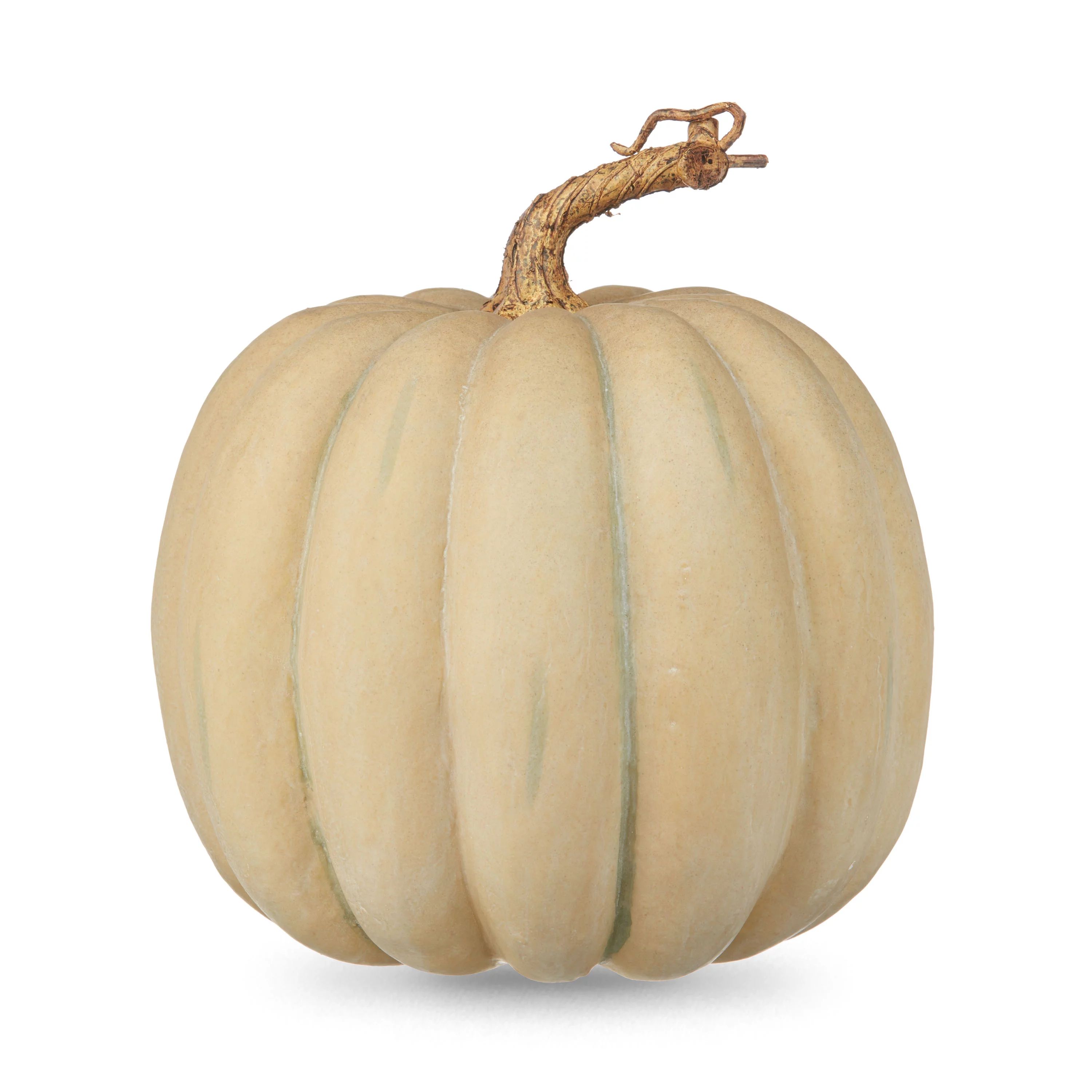 Way To Celebrate Harvest Tall Cream Farm Pumpkin 7.5” x 8” - Walmart.com | Walmart (US)