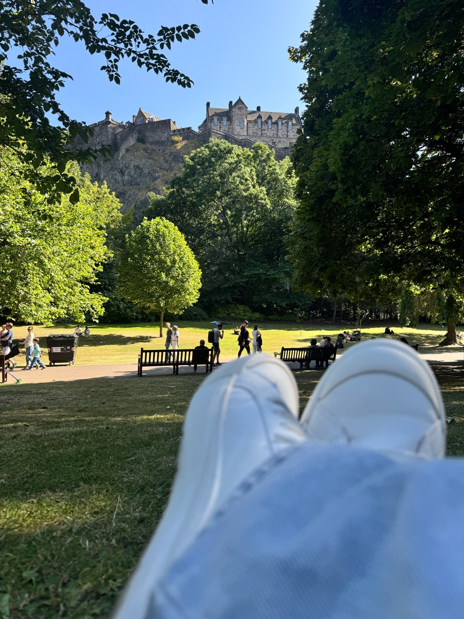 Hands down the best travel shoe!
20K+ steps daily through Europe will no plantar fasciitis pain. 👟

White comes in wide!

#LTKTravel #LTKOver40 #LTKPlusSize