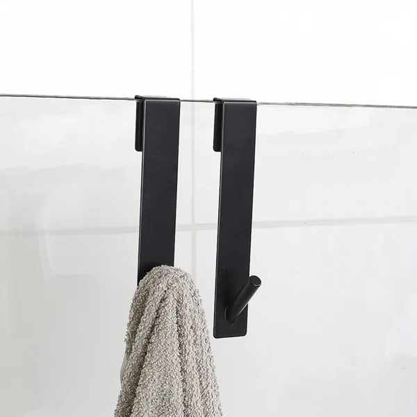 Shower Door Hooks Easy to Install Special for Frameless Glass Shower Doors | Wayfair North America