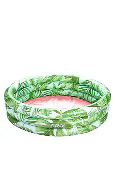 FUNBOY Tropical Palm Splash Pool in Green from Revolve.com | Revolve Clothing (Global)