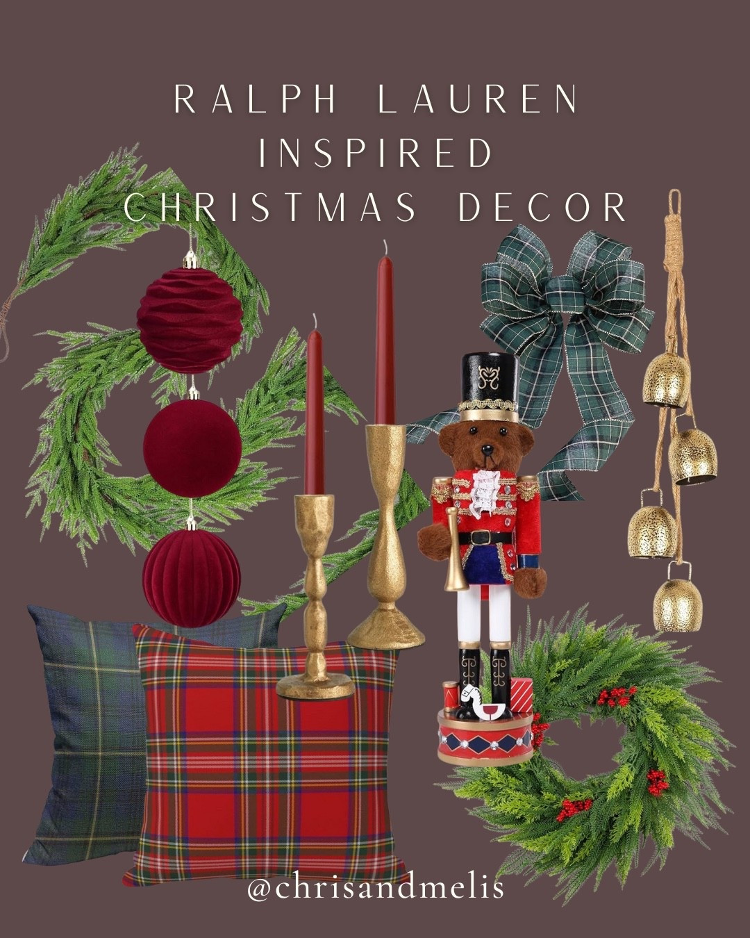 Ralph Lauren inspired Christmas decor finds from Amazon! Love the bear nutcracker and cute pillows!


Holiday home decor 

#LTKHome #LTKHoliday #LTKSeasonal