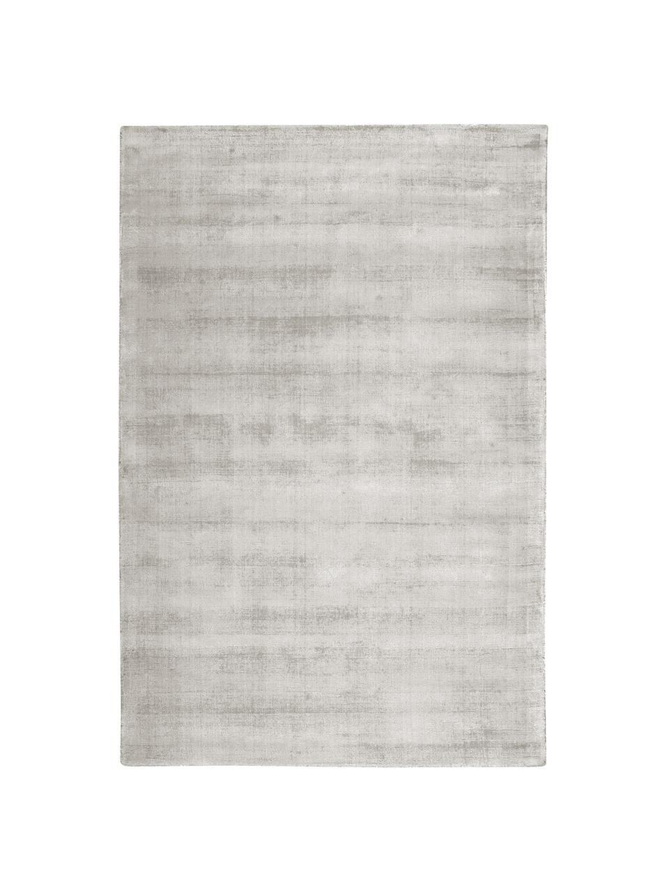 Handgewebter Viskoseteppich Jane in Hellgrau-Beige | WestwingNow EU