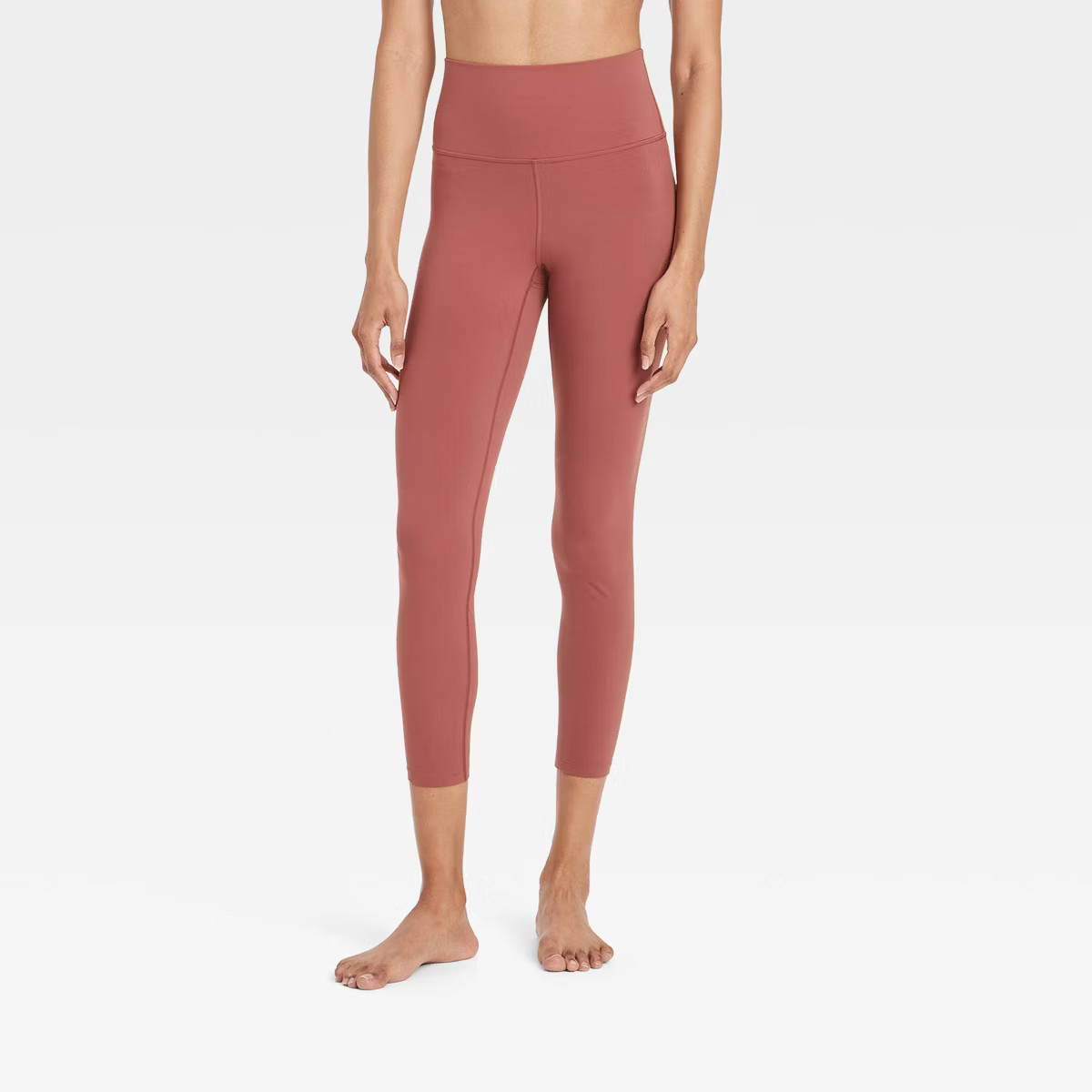 Women's Everyday Soft Ultra High-Rise 7/8 Leggings - All In Motion™ Brown XS | Target