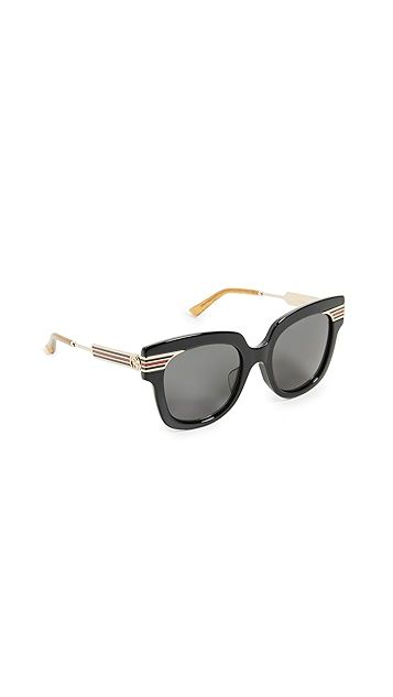 Vintage Web Oversized Sunglasses | Shopbop