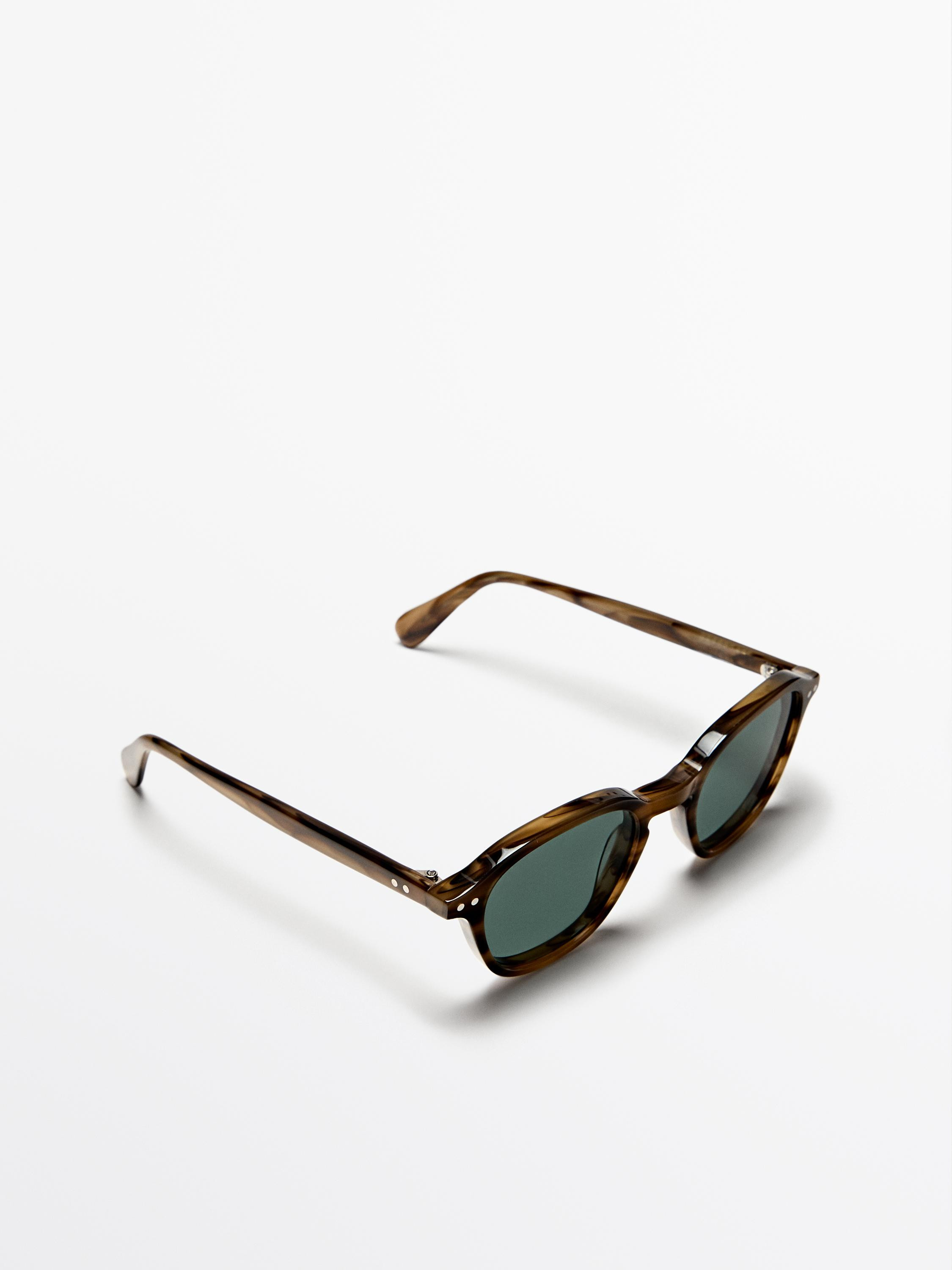Round sunglasses | Massimo Dutti US