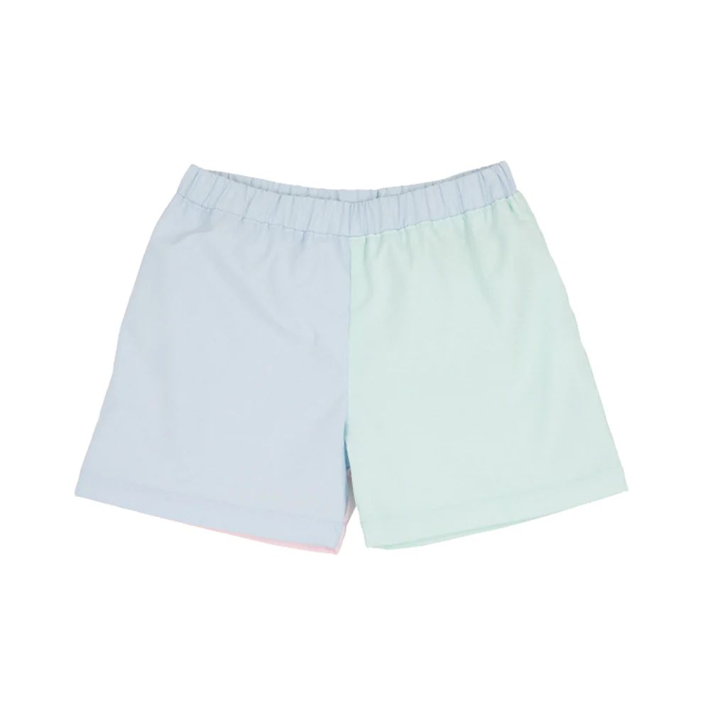 Shelton Shorts - Sea Island Seafoam, Buckhead Blue & Palm Beach Pink with Sea Island Seafoam Stor... | The Beaufort Bonnet Company