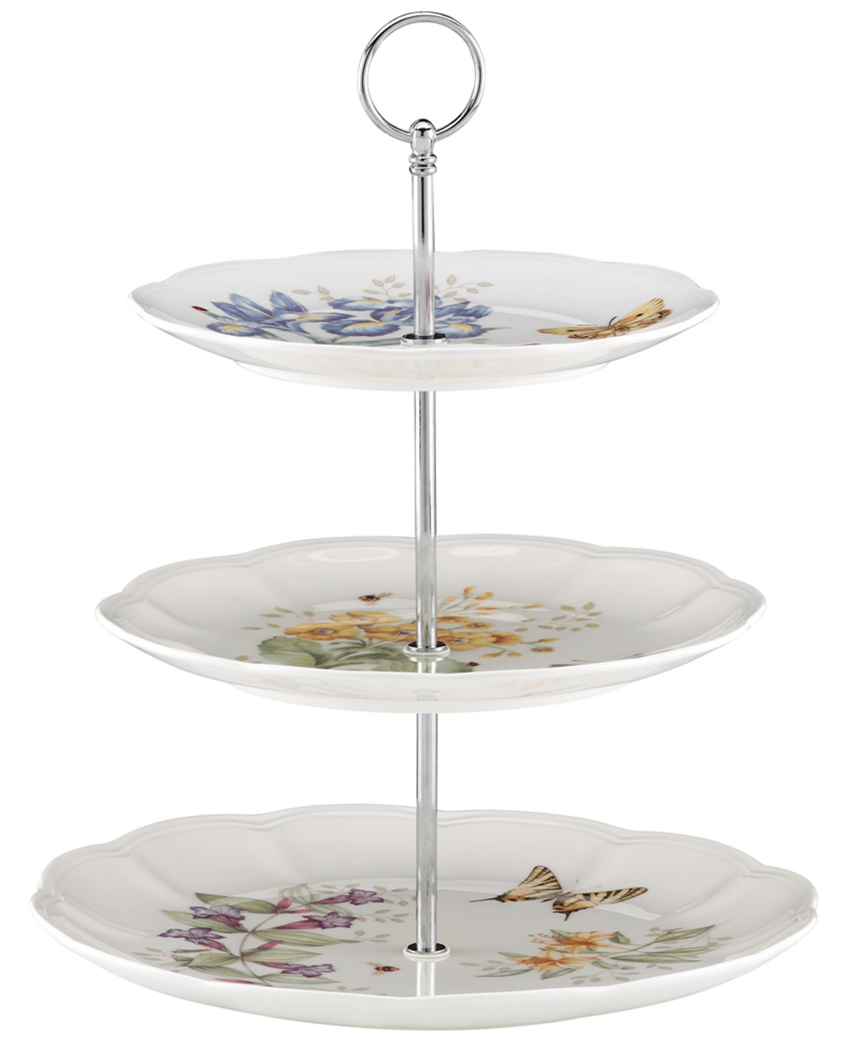Lenox Butterfly Meadow 3 Tiered Server | Macy's
