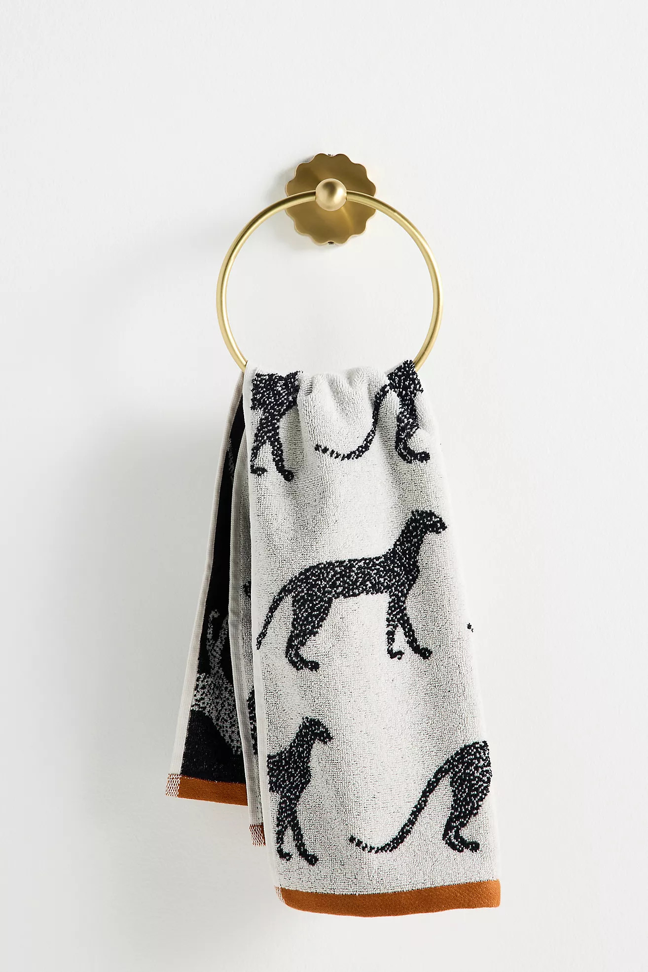 Cotton Woven Pattern Towel Collection | Anthropologie (US)