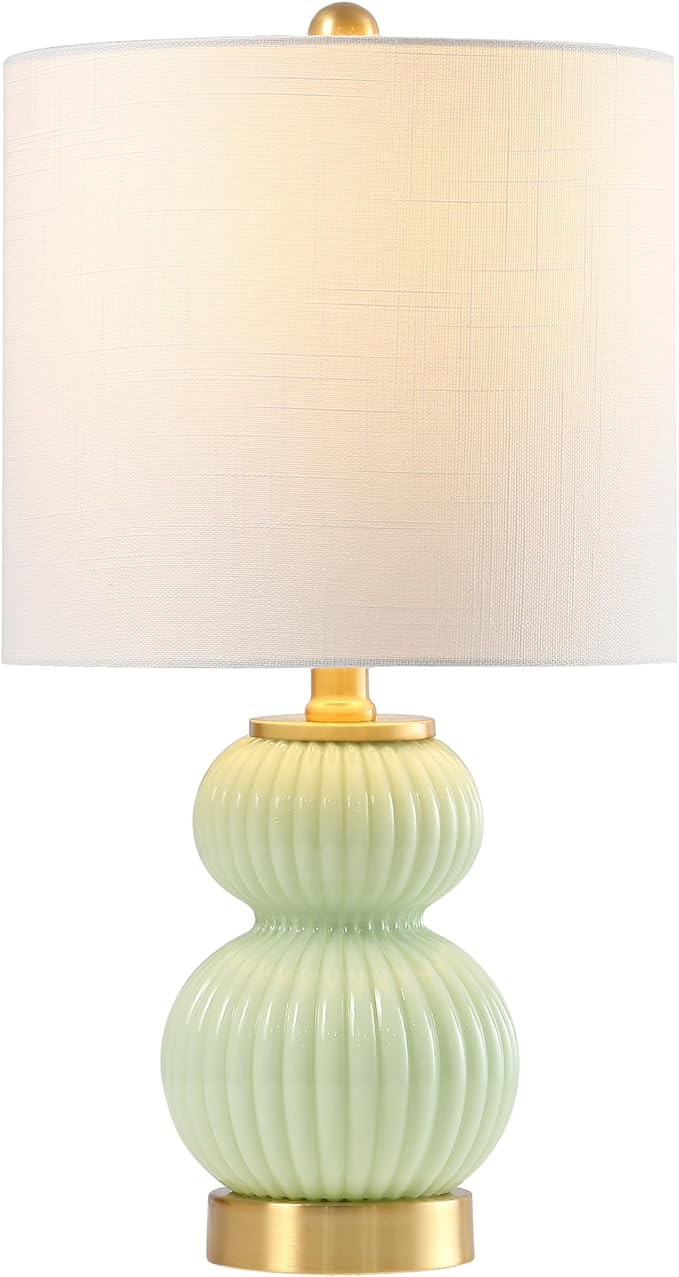 JONATHAN Y JYL1099F Daphne 20" Contemporary Transitional Metal/Glass Ribbed Gourd LED Table Lamp ... | Amazon (US)