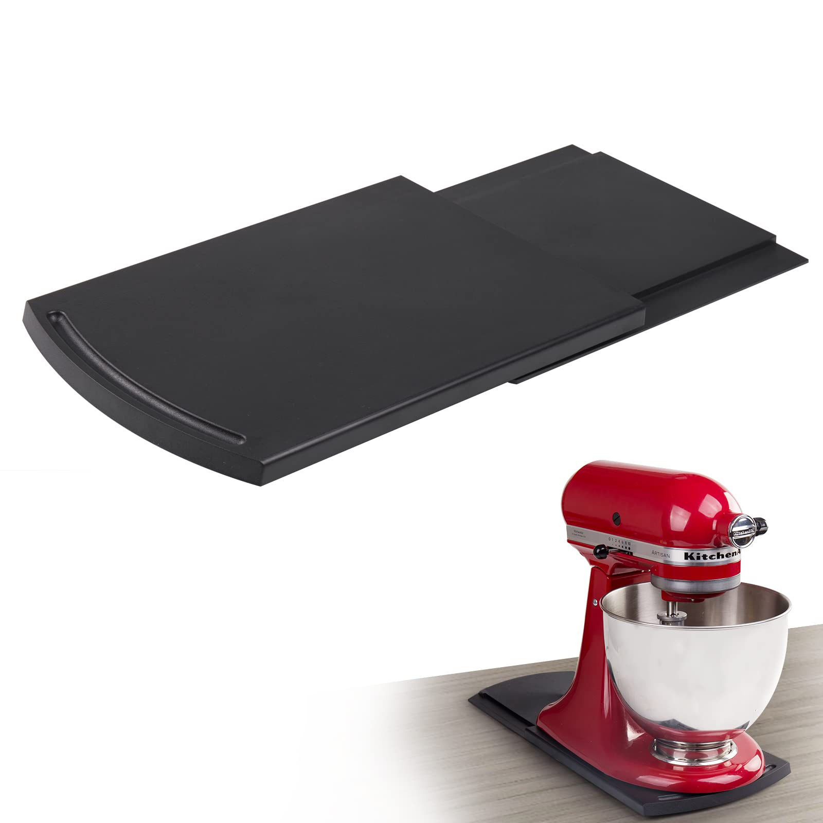 Bruvoalon Kitchen Appliance Sliding Tray, Slider for Coffee Pot, Coffee Maker, Toaster, KitchenAi... | Amazon (US)