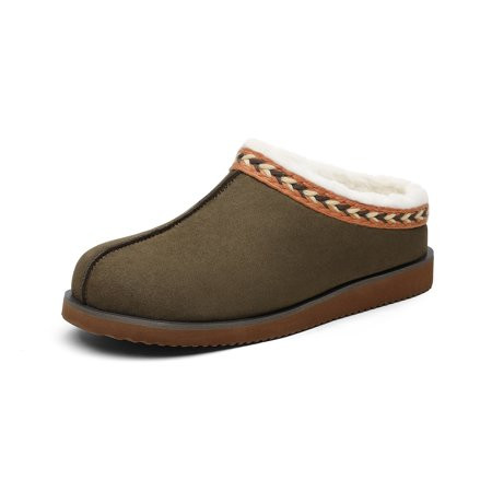 Dream Pairs Women s Soft Cozy House Slippers Fuzzy Slip-on Clog Slippers with Suede Upper for Indoor | Walmart (US)