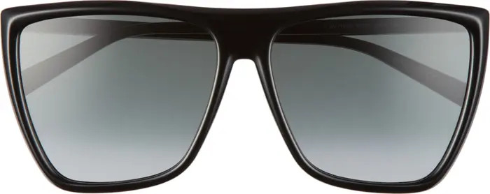 60mm Flat Top Sunglasses | Nordstrom Rack