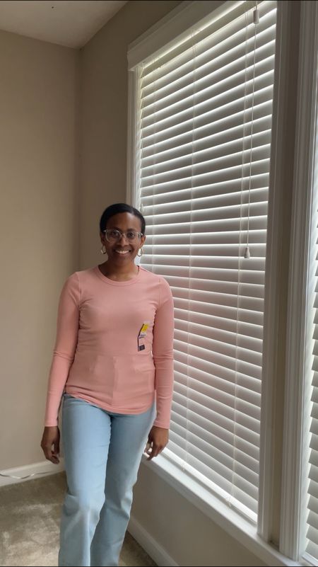 I am loving this shirt because of the color and it’s ribbed. This shirt is warm and soft. Great material. I’m wearing a size small and it’s definitely a SKIMS dupe. It also comes in a variety of colors.💕

P.S. It’s on SALE under $10!!

•Follow for more styles!!•

#walmartfinds #walmartfashion skimsdupe #ribbed #longsleeve 

#LTKFind #LTKstyletip #LTKsalealert