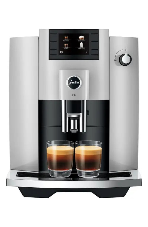 JURA E6 Automatic Coffee Machine in Silver at Nordstrom | Nordstrom